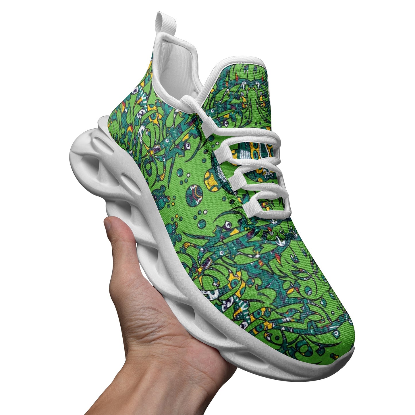 MG Swap P4 Bounce Mesh Knit Sneakers