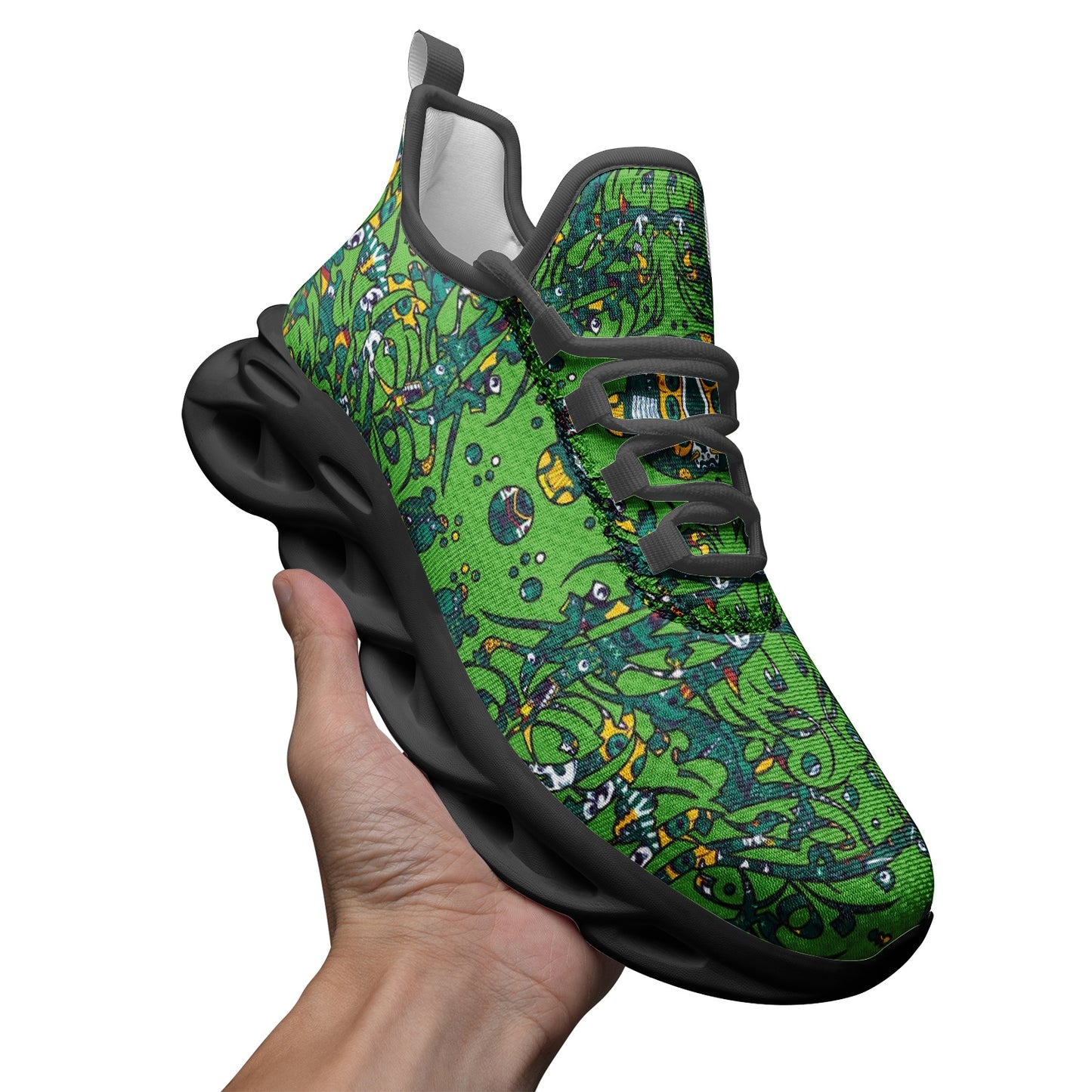MG Swap P4 Bounce Mesh Knit Sneakers