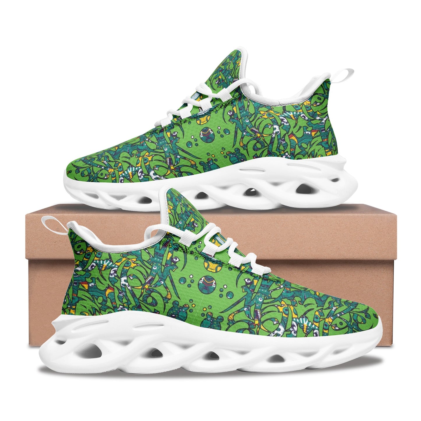 MG Swap P4 Bounce Mesh Knit Sneakers
