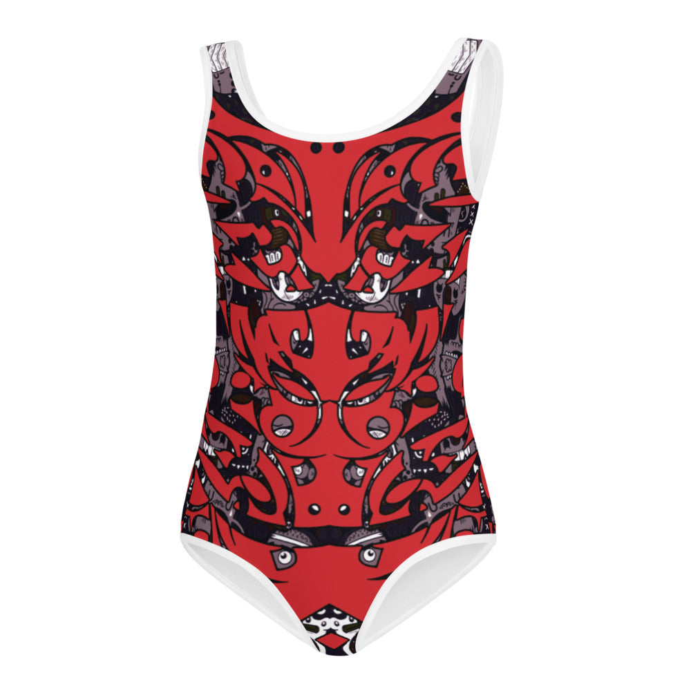 MG Swap P3 Girls Swimsuit