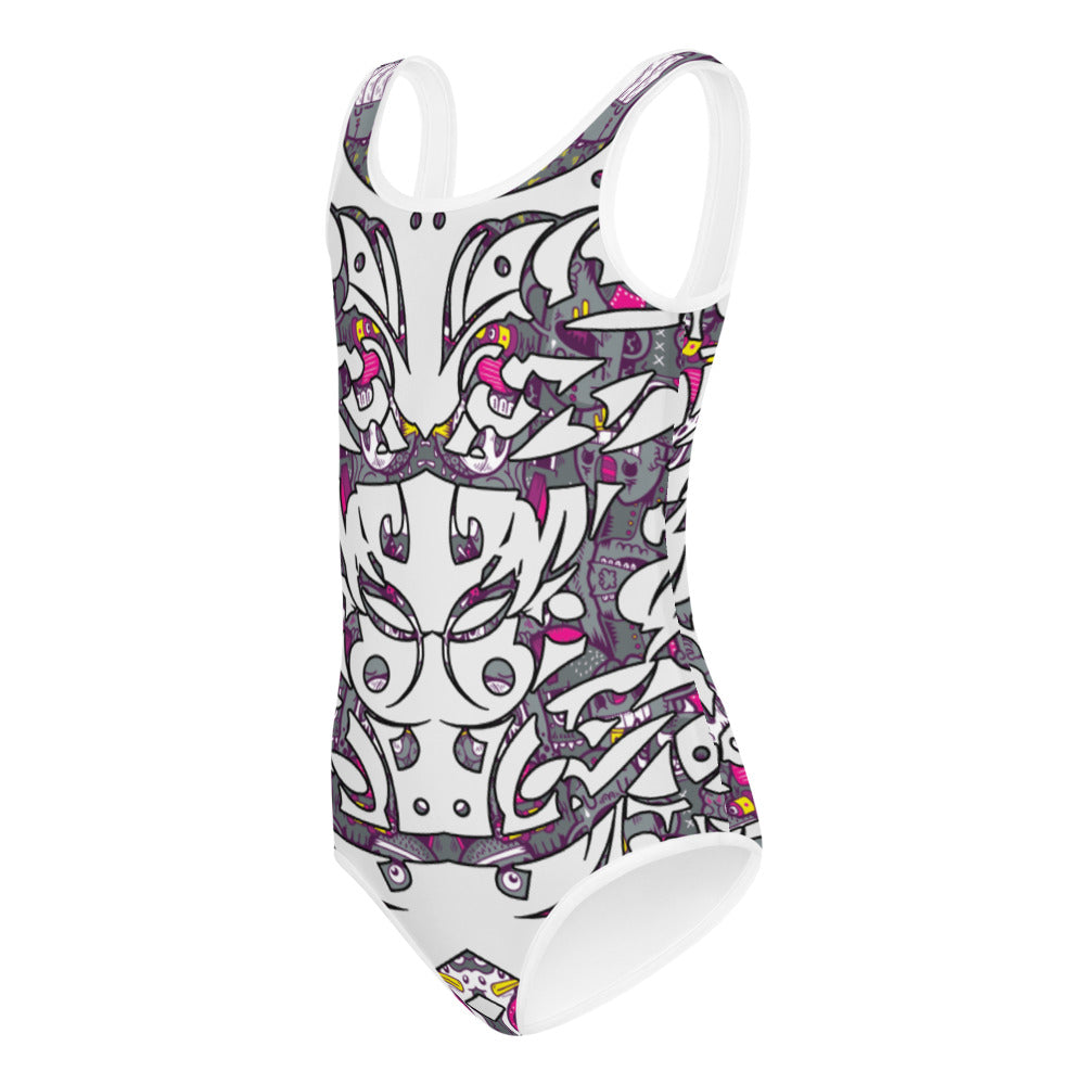 MG Swap P1 Girls Swimsuit