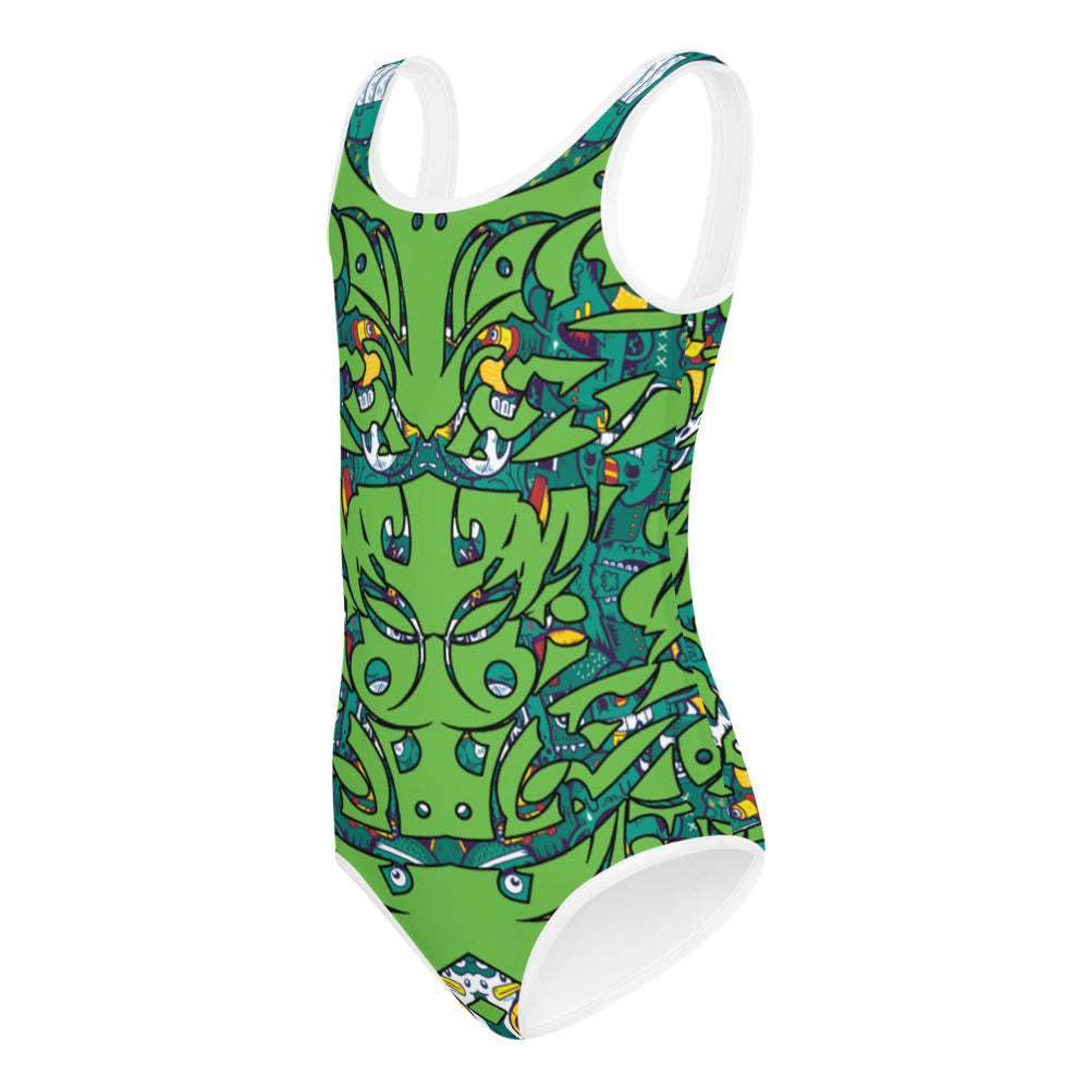 MG Swap P4 Girls Swimsuit