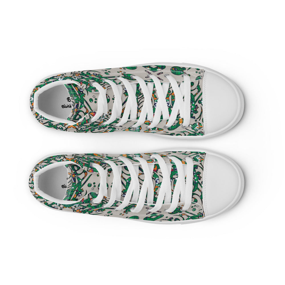 MG Swap P5 Women’s high top canvas shoes