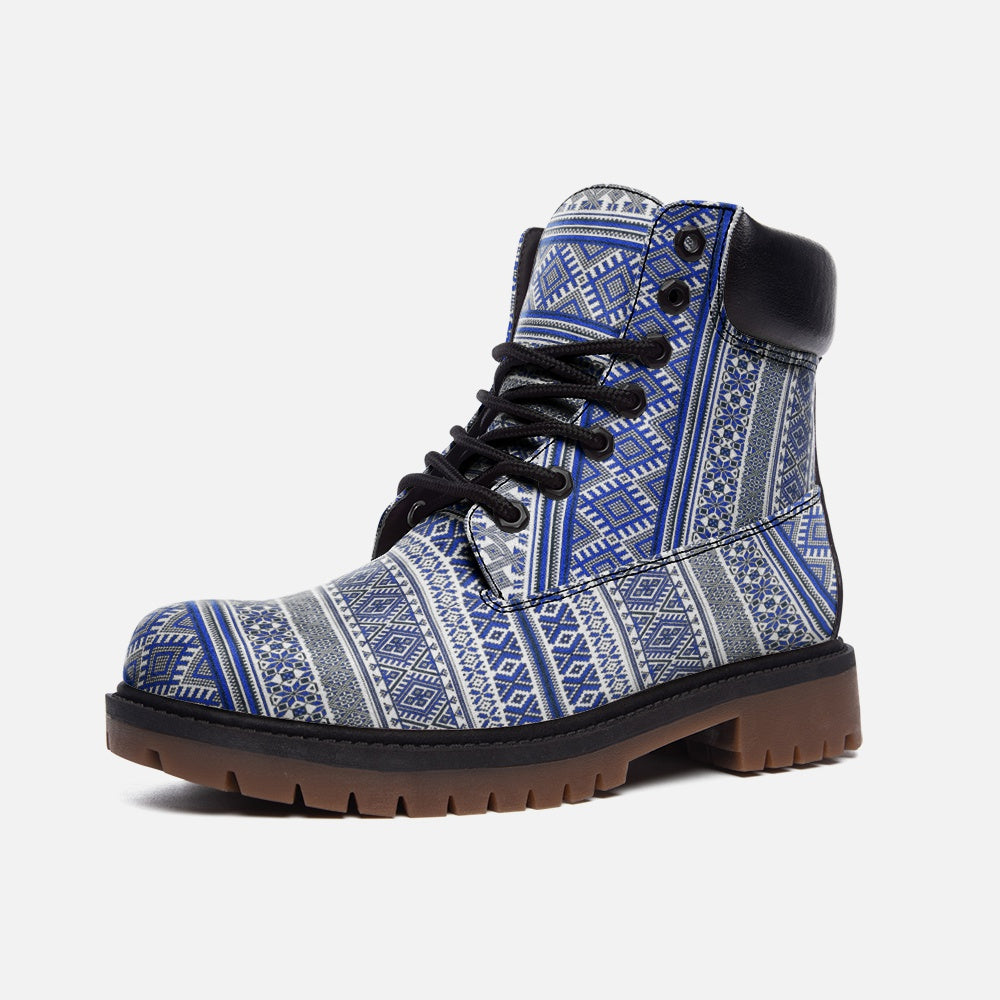 Authentic Love Blue Casual Leather Lightweight boots TB