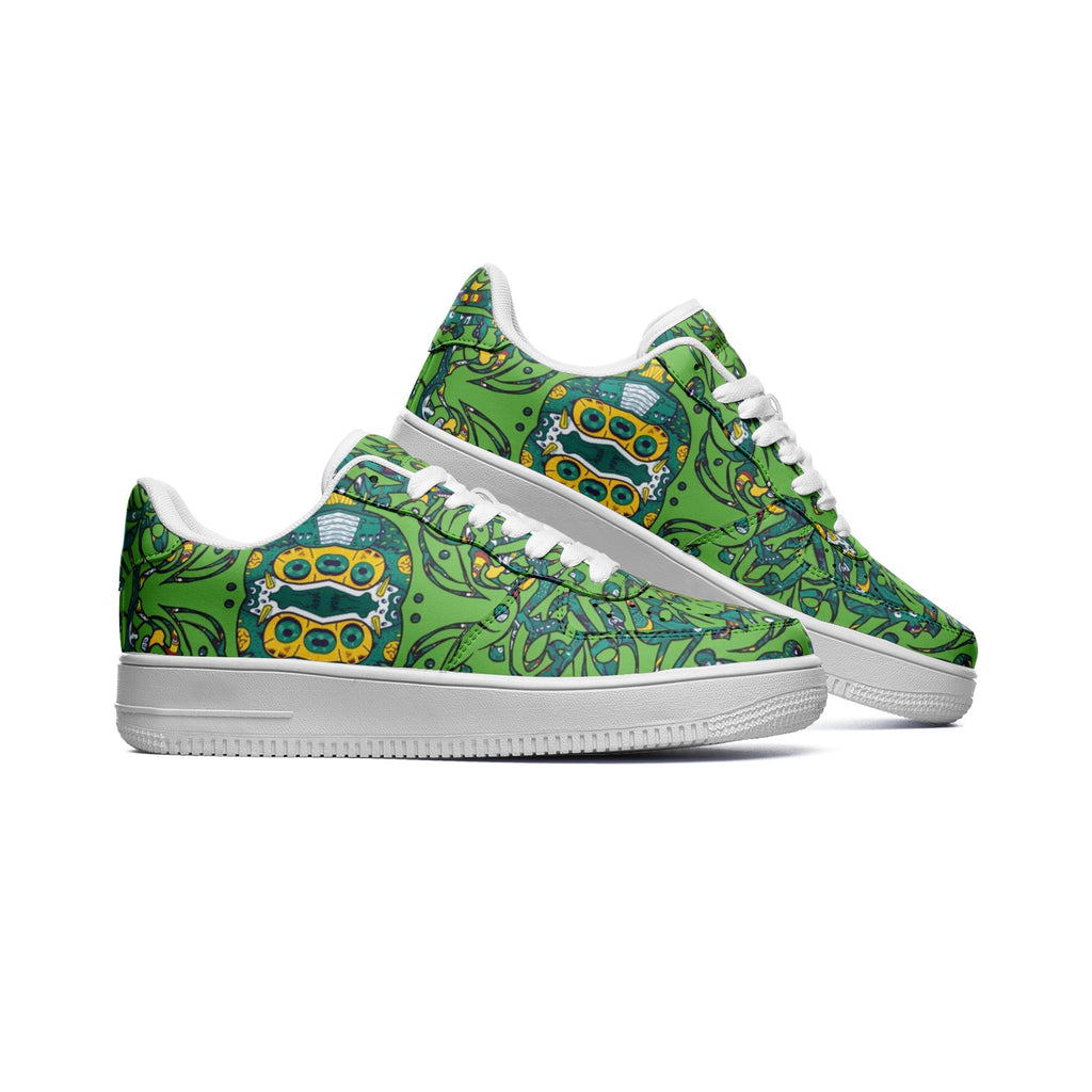 MG Swap P4 OLD SKOOL Low Top Leather Sneakers