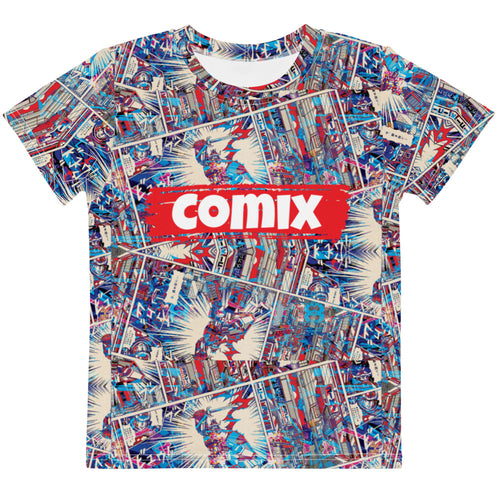 COMIX no.3 Kids crew neck t-shirt