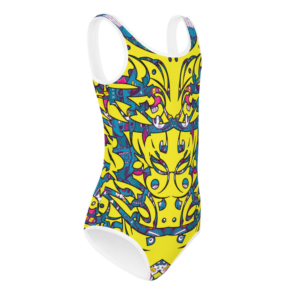 MG Swap P2 Girls Swimsuit