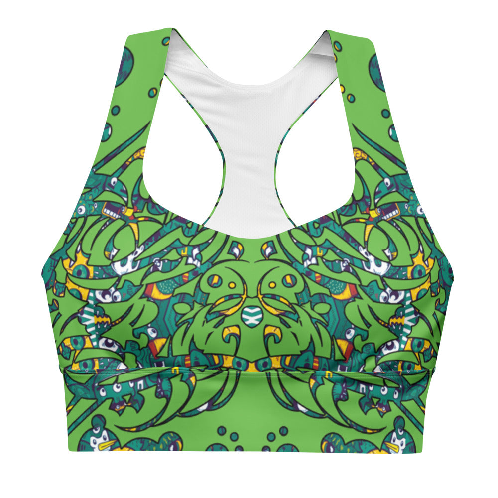 MG Swap P4 Longline sports bra