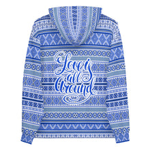Load image into Gallery viewer, Authentic Love Blue Hoodie