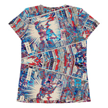 Load image into Gallery viewer, COMIX no.3 Women&#39;s Athletic T-shirt