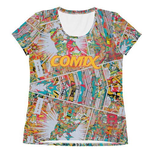COMIX no.5 Women's Athletic T-shirt