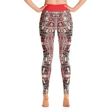 Load image into Gallery viewer, COMIX no.1 Red Yoga Leggings