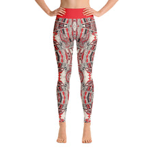 Load image into Gallery viewer, COMIX no.1 Red Yoga Leggings