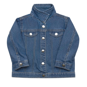The Spider in Us X Babybugz Baby Organic Denim Jacket