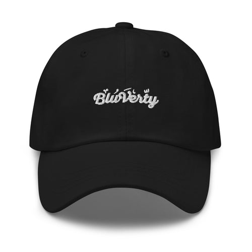 Bluverty Black 90's Dad hat