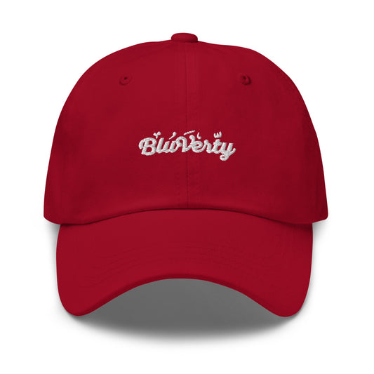 Bluverty Cranberry 90's Dad hat