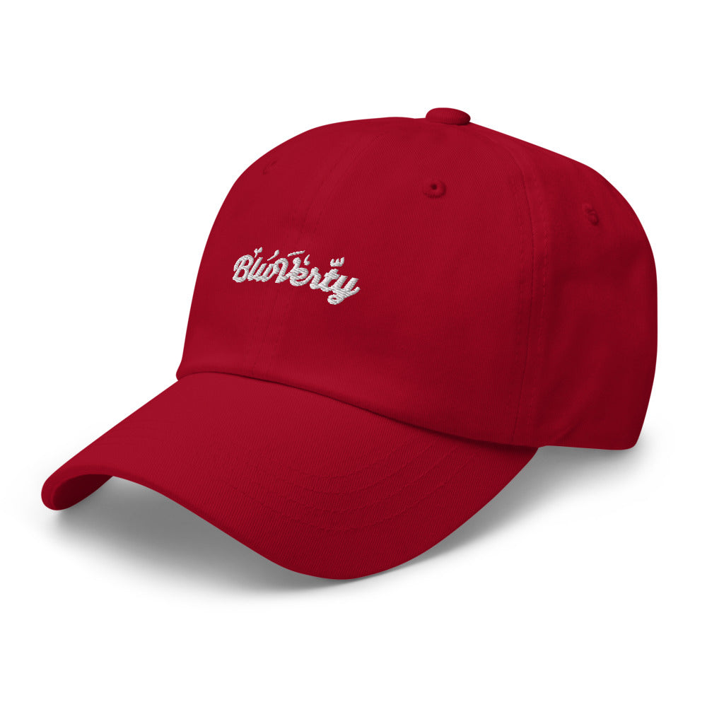 Bluverty Cranberry 90's Dad hat