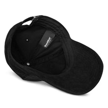 Load image into Gallery viewer, Blu-V X  Beechfield: Black Corduroy hat
