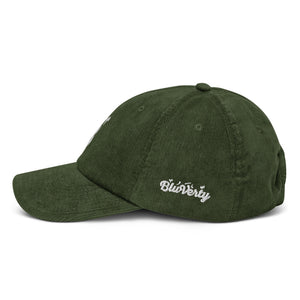 Blu-V X Beechfield: Dark Olive Corduroy hat