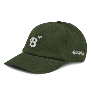 Blu-V X Beechfield: Dark Olive Corduroy hat