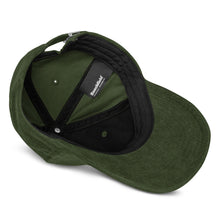 Load image into Gallery viewer, Blu-V X Beechfield: Dark Olive Corduroy hat