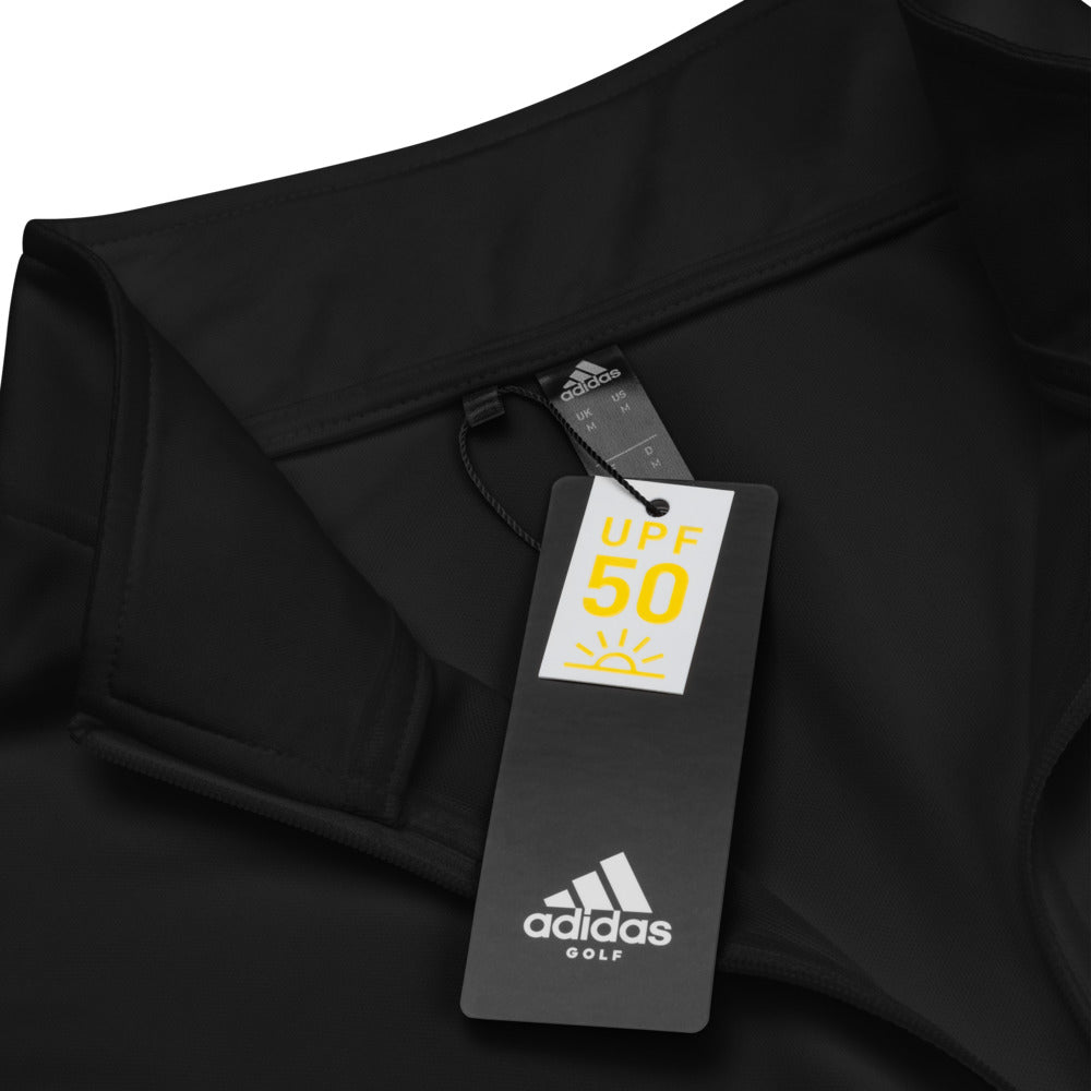 Bluverty X Adidas Black Quarter zip pullover