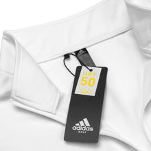 Load image into Gallery viewer, Blu-V X Adidas White Quarter zip pullover