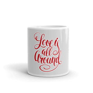 Authentic Love White glossy mug
