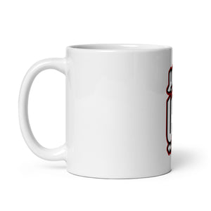 Super Arabi V2 White glossy mug