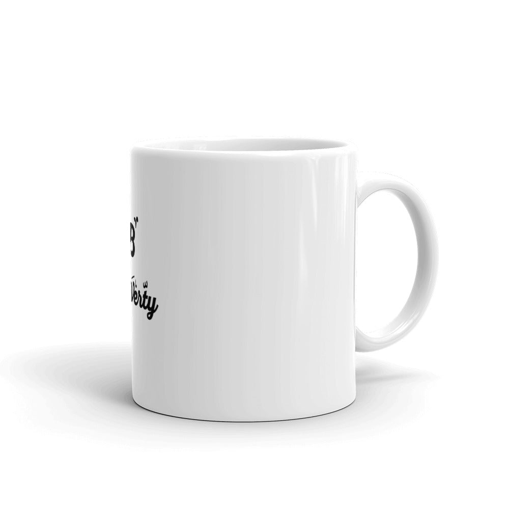 Bluverty White glossy mug