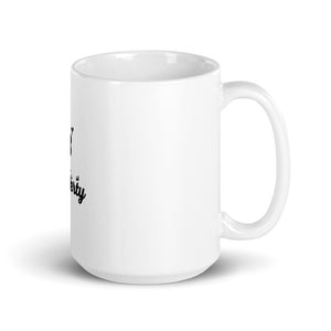 Bluverty White glossy mug
