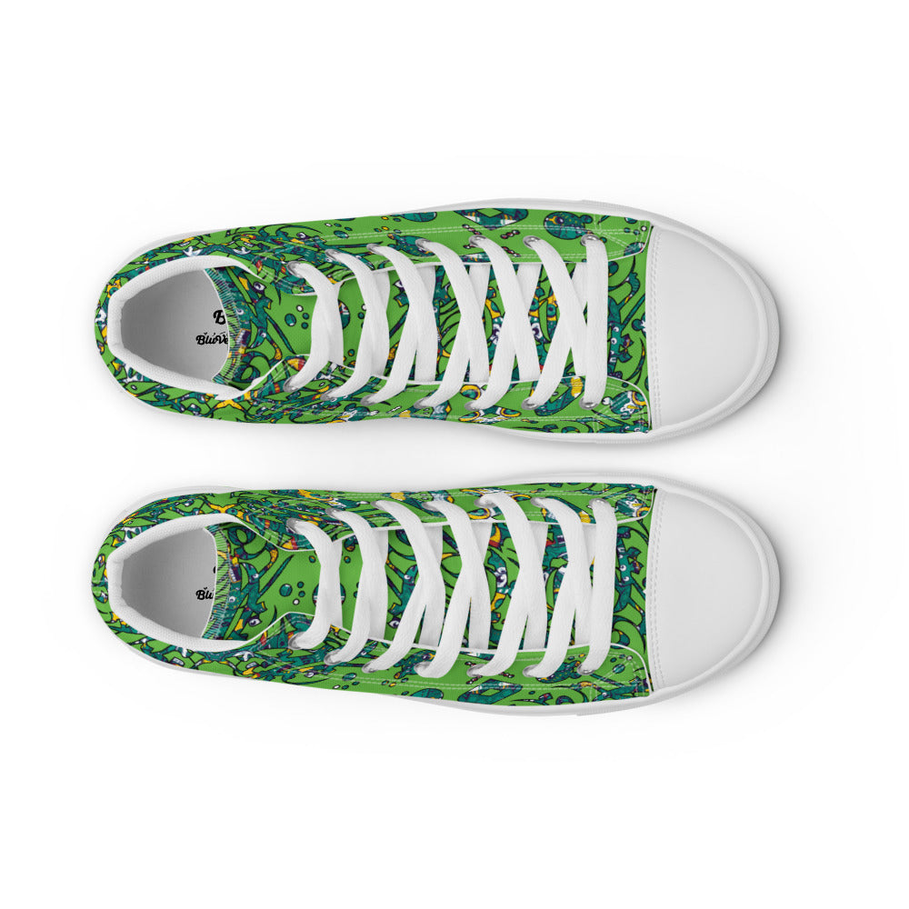 MG Swap P4 Women’s high top canvas shoes