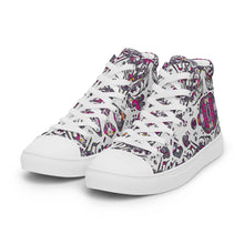 Load image into Gallery viewer, MG Swap P1 Women’s high top canvas shoes
